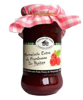 Mermelada de Frambuesa 100% Natural - Sabores del Guijo