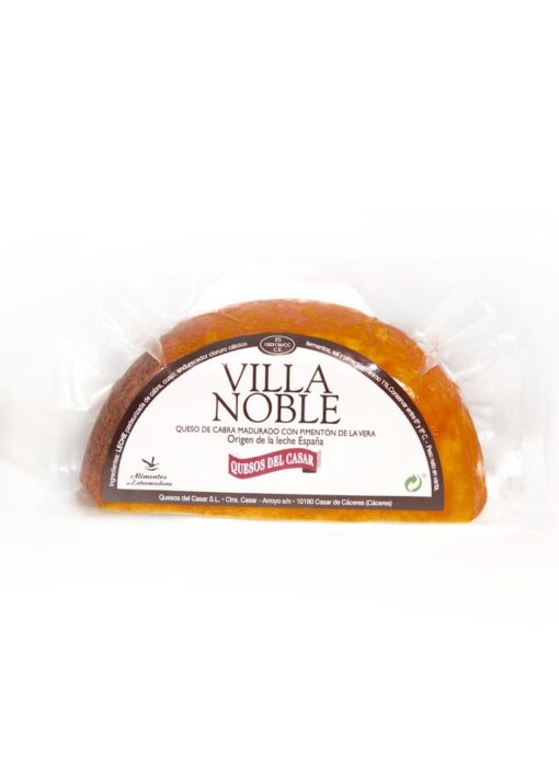 Queso de Cabra madurado con Pimentón de la Vera - Villa Noble